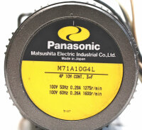 Panasonic M71A10G4L Motor