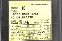 FANUC A06B-0501-B751 Servomotor Model 10 used
