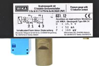 WIKA Ex-83/ 2022X Druckmessger&auml;t mit Indutiv-Grenzwertschalter used