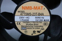 NMB-MAT 4715MS-23T-B4A 230V AC 50/60Hz 15/13W L&uuml;fter Used