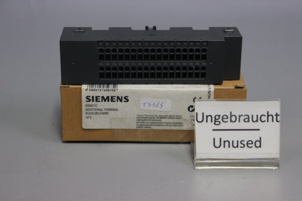 Siemens Simatic 6ES7 193-1FH60-0XA0 E-Stand:01 Zusatzklemme Additional Terminal Unused OVP