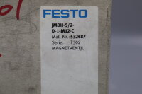 Festo JMDH-5/2-D-1-M12-C 532687 T302 Magnetventil 2-10...