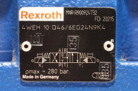Rexroth 4WEH 10Q46/6EG24N9K4 + 4WE 6J62/EG24N9K4 Wege-Schieberventil Baugruppe Unused