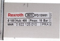 Rexroth 0822125010 Kolbenstangenzylinder unused