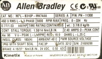 Allen Bradley MPL-B310P-MK74AA Servomotor