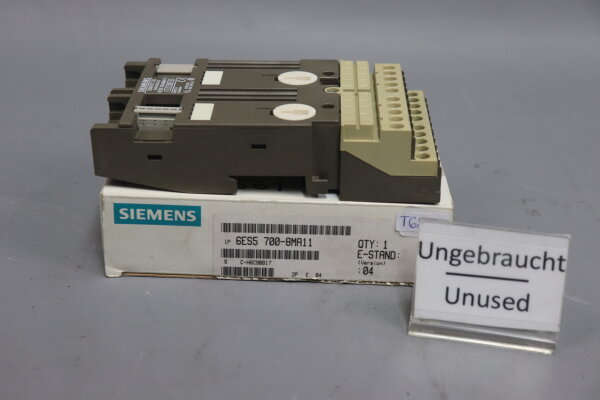 Siemens Simatic 6ES5 700-8MA11 E-Stand:04 Unused OVP