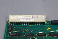 Siemens Sinumerik 6FX1118-4AB01 Steuerungskarte E: A 00 used