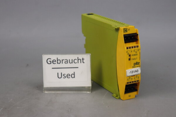 Pilz PNOZ mo4p Erweiterungsmodul 773536 240V 6A used