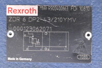 Rexroth ZDR 6 DP2-43/210YMV Druckreduzierungsventil R900400663 Unused