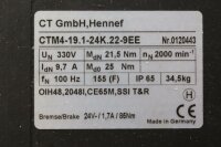Control Techniques CTM4-19.1-24K.22-9EE Servomotor unused