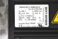 Berger Lahr USM4-09-3-10IB4-9LH Servomotor + Neugart WPLE80 i=5 Used
