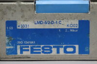 Festo LMD-5/2-D-1C 43331 KO02 Magnetventil ISO-Ventile 2-16 bar Used