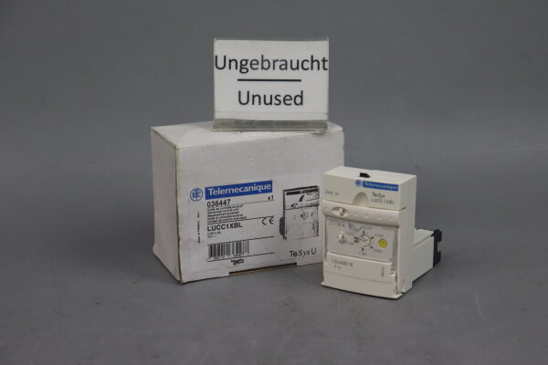 Telemecanique LUCC1XBL Steuereinheit 036447 0,35-1,4A unused OVP