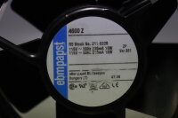 Ebmpapst 4600 Z 115V 50/60Hz 119x119x38mm Axiall&uuml;fter Used