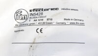 IFM IN5428 IN-2004-FRKG/F Sensor unused OVP