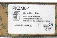 Moeller PKZM0-1 0,63-1,0 A Motorschutzschalter + NHI-E-10-PKZ0 unused OVP