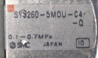 SMC SY5260-5M0U-C4-Q Magnetventil unused