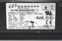 Danaher Motion AKM43K-BSSNC-02 Servomotor C26314-B301-C20;GS2 1,52kW 6000rpm Used