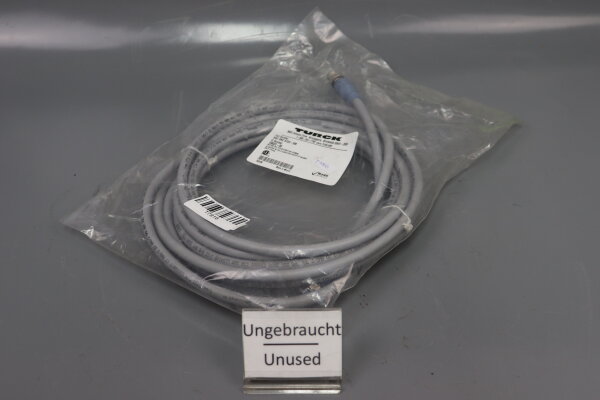 TURCK RSCK RKC 5723-5M U8022-05 Double-ended Cordset Unused