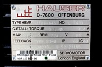 Hauser 115 B6-64S Servomotor Lenze Typ: 52.309.06.00 Getriebe Used