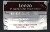 Hauser 115 B6-64S Servomotor Lenze Typ: 52.309.06.00 Getriebe Used