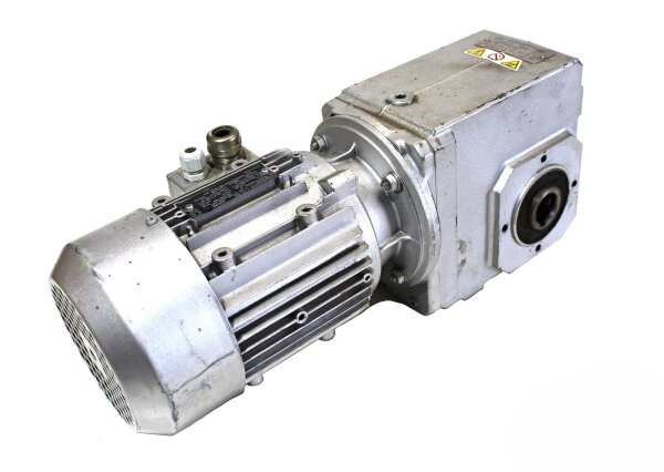 Siemens 1LA7083-4AS99-ZS00 Elektromotor + St&ouml;ber K202AG0044D80L4 Getriebmotor used