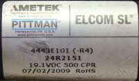 Pittmann/Elcom SL/ AMETEK 4443E101 (-R4) 24R2151 Elektromotor Used