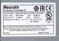 Rexroth  FVCA01.1-2K20-3P4-MDA-LP-P002-01V01S0001 Frequency Converter Fv -used-