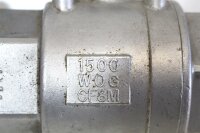 HF 1500 WOG CF8M Kugelhahnventil used