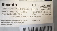 Rexroth IndraDrive HCS01.1E-W0009-A-02-B-ET-EC-CN-NN-NN-FW Umrichter used