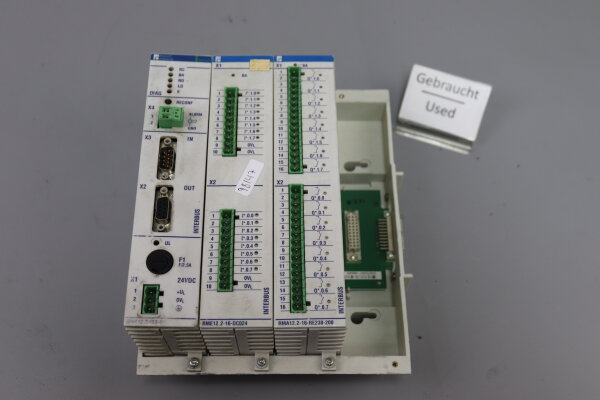 Indramat RMK12.2-IBS-BKL + RME12.2-16-DC024 + RMA12.2-16-RE230-200 Kommunikationsmodul used