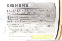 Siemens 7MF130 Me&szlig;umformer f&uuml;r Differenzdruck used