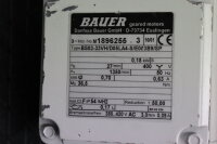 Danfoss Bauer BS03-33VH/D05LA4-S/E003B9/SP Getriebemotor 0.18 kW unused