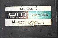 Oriental Motor 5IK90GU-SF Induction Motor 90W + 5LF45U-2 Linear Head Used
