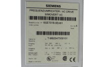 Siemens 6SE7018-0EA61 Frequenzumrichter SIMOVERT