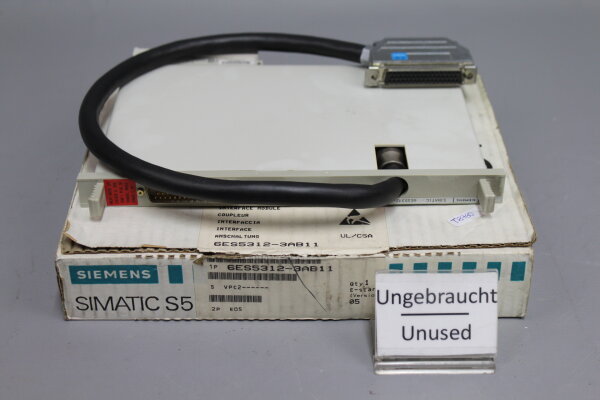 Siemens 6ES5312-3AB11 E-Stand: 05 Anschaltung Unused OVP