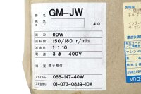 Mitsubishi GM-JW Getriebemotor 100/180 rpm i=1:10 90W Unused OVP