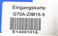 Omron G70A-ZIM16-5 Eingangskarte unused OVP