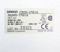 Omron C500-IM212 Input Module 3G2A5-IM212 unused OVP