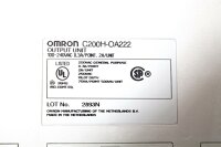Omron C200H-OA222 Output Unit unused OVP