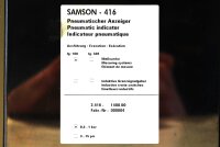 Samson-416 Pneumatischer Anzeiger Type 3.416-1400.00 used