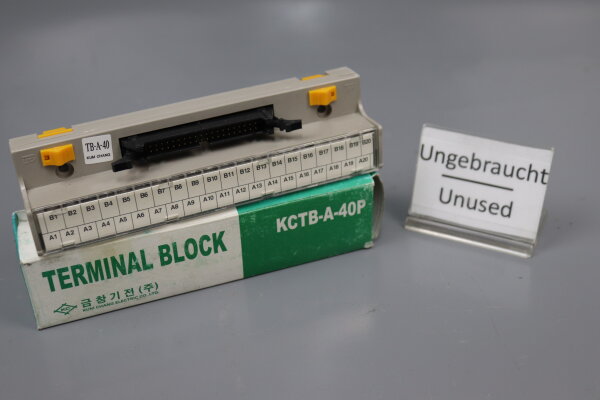 Kum Chang KC TB-A-40 Terminal Block KCTB-A-40P Unused OVP