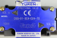 Yuken DSG-01-3C4-D24-70 Wegeventil Used