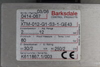 Barksdale XTM-012-G1-S3-1-GE43 Kompakt-Kolbendruckschalter Unused