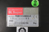 BL Super Sanyo Denki  P60B13150BBS0JE AC Servomotor 1.5kW...
