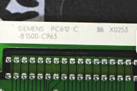 Siemens PC612-B1500-C963 Board linotype Hell 9293.00.88102.4 used