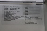 Siemens Simatic Rack PC 6ES7660-0BC13-0AA0 Vers.: 14 Used