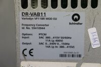 Schindler DR-VAB11 Variodyn VF11BR Aufzug Wechselrichter 340V 14A Used